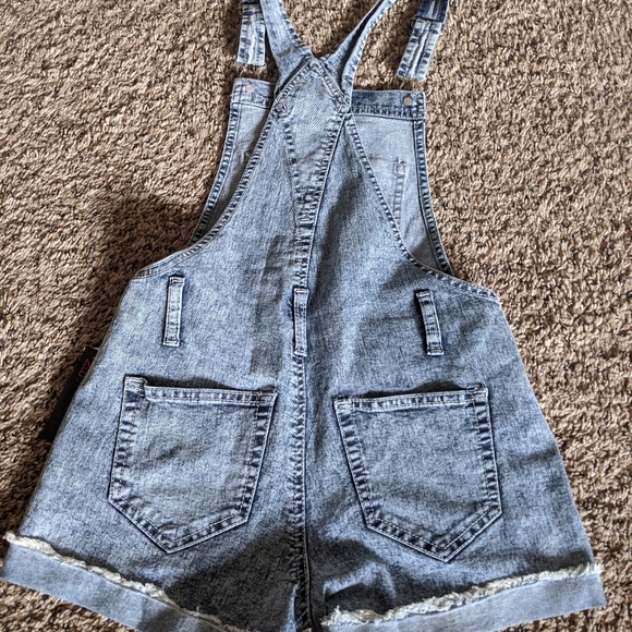 Light-wash Jean Overalls - Picture 6 of 11
